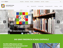 Tablet Screenshot of gfs-diepholz.de